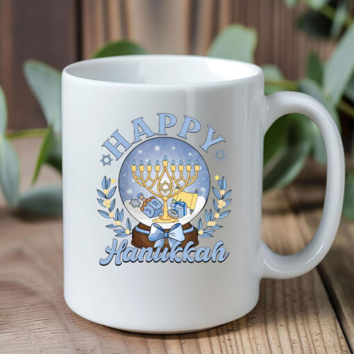 Happy Hanukkah Mug Coffee , Hanukkah Dinner