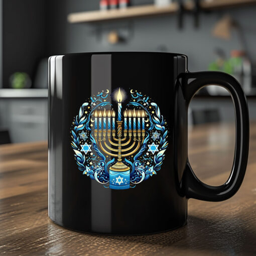 Happy Hanukkah Mug Coffee