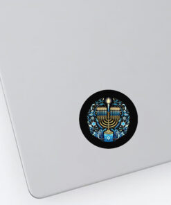 Happy Hanukkah Stickers