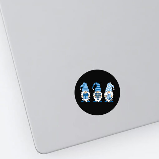 Happy Hanukkah Stickers , Gnome Hanukkah