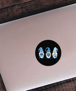 Happy Hanukkah Stickers , Gnome Hanukkah