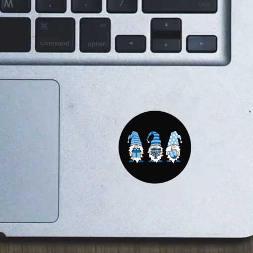 Happy Hanukkah Stickers , Gnome Hanukkah