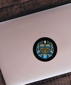 Happy Hanukkah Stickers