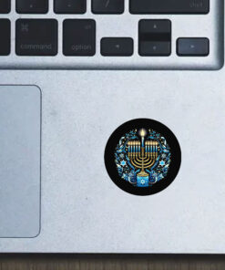 Happy Hanukkah Stickers