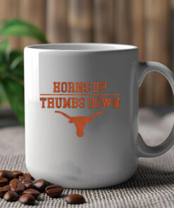 Horns Up Thumbs Down Mug 2024