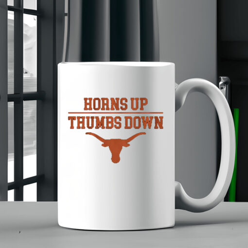 Horns Up Thumbs Down Mug 20242