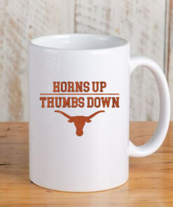 Horns Up Thumbs Down Mug 20243