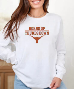 Horns Up Thumbs Down T-Shirt 20242