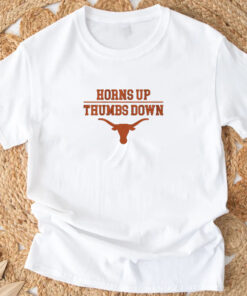 Horns Up Thumbs Down T-Shirt 20243