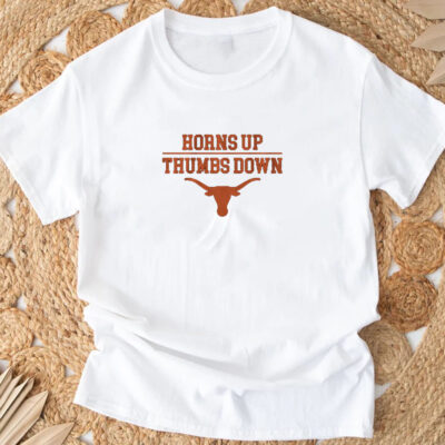 Horns Up Thumbs Down T-Shirt 20243