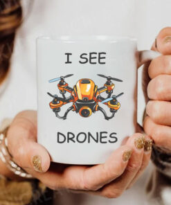 I See Drones Mug Coffee