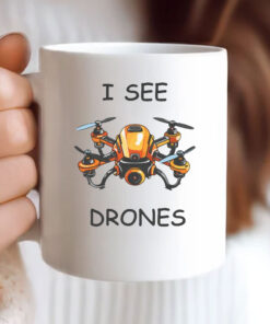 I See Drones Mug Coffee