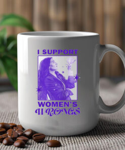 I Support Women's Wrongs Agatha Mug 2024