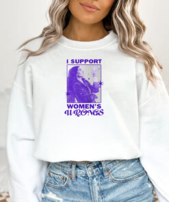 I Support Women's Wrongs Agatha T-Shirt 20241