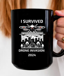 I Survived Drone Invasion Mug Coffee