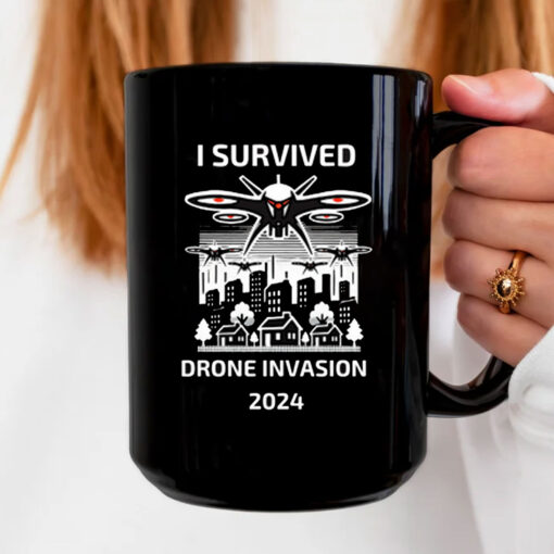 I Survived Drone Invasion Mug Coffee