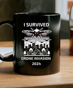 I Survived Drone Invasion Mug Coffee