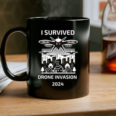 I Survived Drone Invasion Mug Coffee