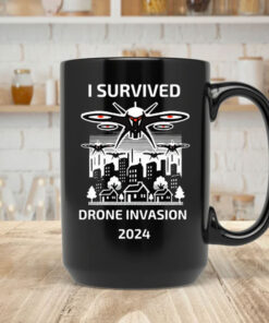 I Survived Drone Invasion Mug Coffee