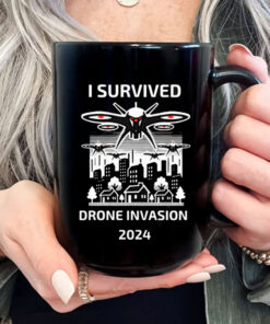 I Survived Drone Invasion Mug Coffee