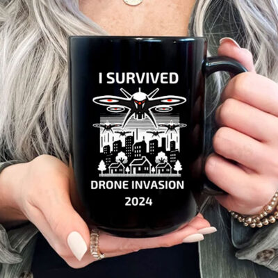 I Survived Drone Invasion Mug Coffee