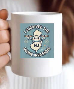 I Survived The Drones Invasion In NJ Mug Coffee