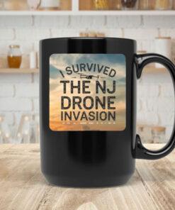 I Survived The NJ Drone Invasion Mug Coffee