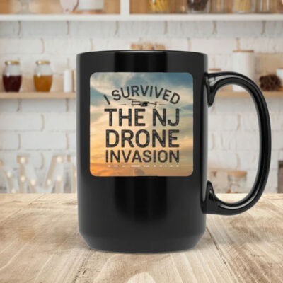 I Survived The NJ Drone Invasion Mug Coffee