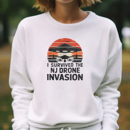 I Survived The NJ Drone Invasion T-Shirts - New Jersey drone sightings