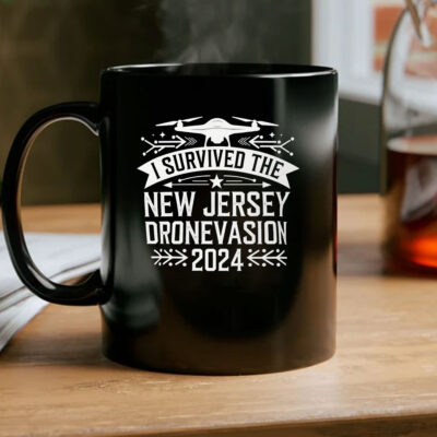 I Survived the New Jersey Drone Invasion 2024 Mug Coffee