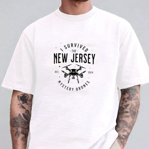 I Survived the New Jersey NJ Mystery Drones T-Shirts