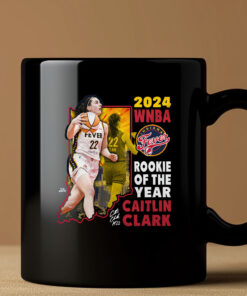 Indiana Fever Caitlin Clark Stadium Essentials Navy 2024 WNBA Rookie of the Year Mug3