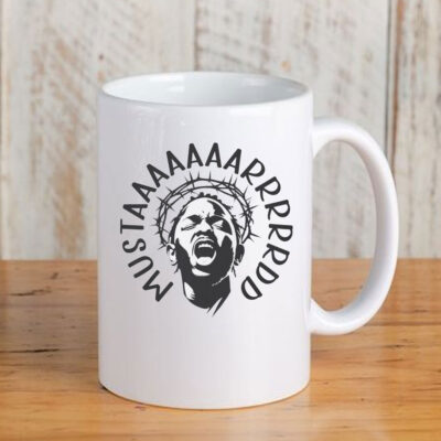 Inspired by Kendrick Lamar's  – Bold Artistic Crown Mug Coffee