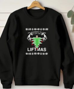 It’s beginning to look a lot like Liftmas T-shirt1