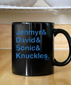 Jahymr Gibbs & David Montgomery Sonic & Knuckles Ampersand Mug