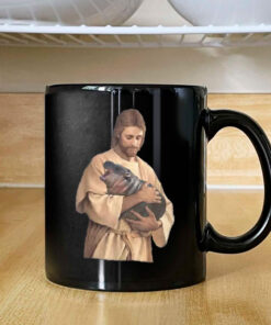 Jesus Moo Deng Mug Coffee