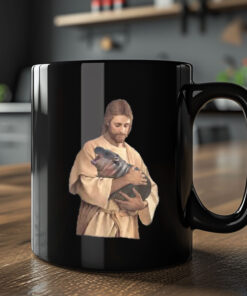 Jesus Moo Deng Mug Coffee