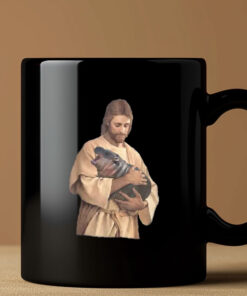 Jesus Moo Deng Mug Coffee