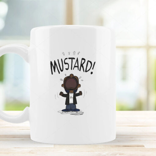 Kendrick Lamar MUSTARD Meme Mug 2024