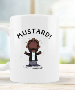 Kendrick Lamar MUSTARD Meme Mug Coffee , Funny Hip Hop Graphic Top