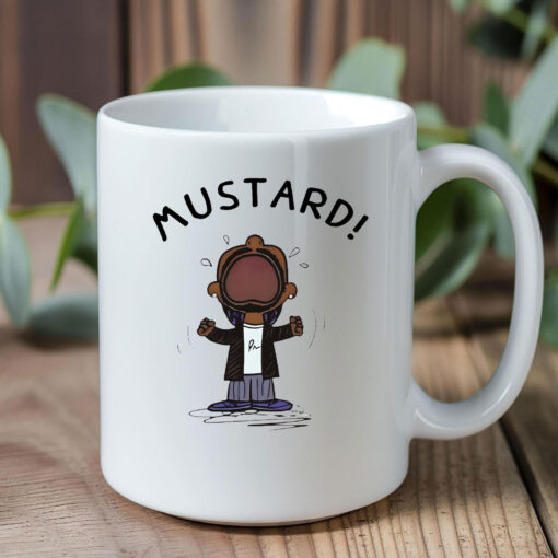 Kendrick Lamar MUSTARD Meme Mug Coffee , Funny Hip Hop Graphic Top