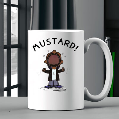 Kendrick Lamar MUSTARD Meme Mug Coffee , Funny Hip Hop Graphic Top