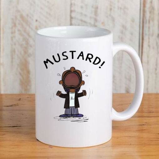 Kendrick Lamar MUSTARD Meme Mug Coffee , Funny Hip Hop Graphic Top