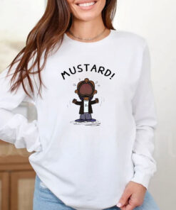 Kendrick Lamar MUSTARD Meme T-Shirts , Funny Hip Hop Graphic Top