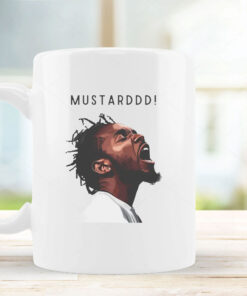 Kendrick Lamar Mustard Mug Coffee , Hip-Hop Graphic