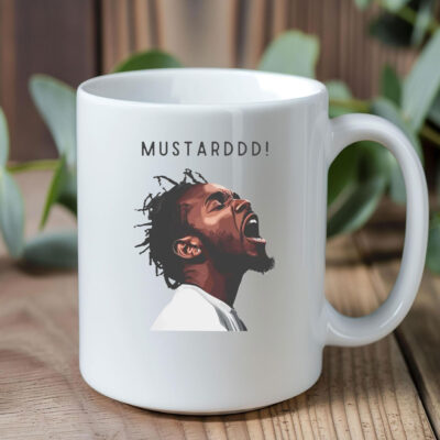 Kendrick Lamar Mustard Mug Coffee , Hip-Hop Graphic 