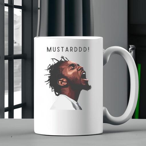 Kendrick Lamar Mustard Mug Coffee , Hip-Hop Graphic