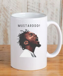 Kendrick Lamar Mustard Mug Coffee , Hip-Hop Graphic