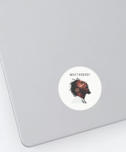 Kendrick Lamar Mustard Stickers , Hip-Hop Graphic