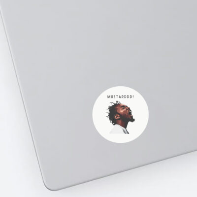 Kendrick Lamar Mustard Stickers , Hip-Hop Graphic